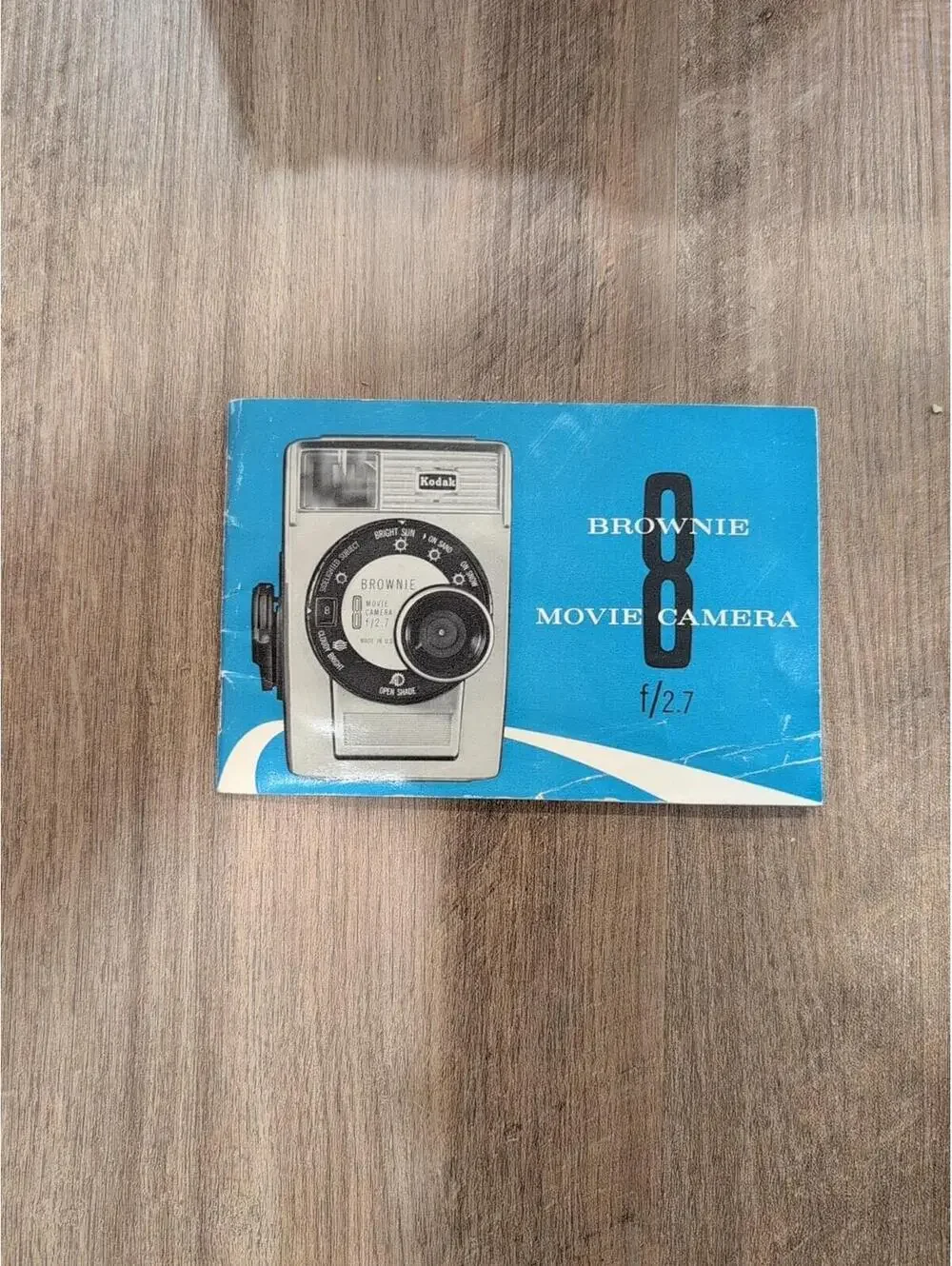 Kodak Brownie 8mm f:2.7 lens Movie Camera w/ box & manual